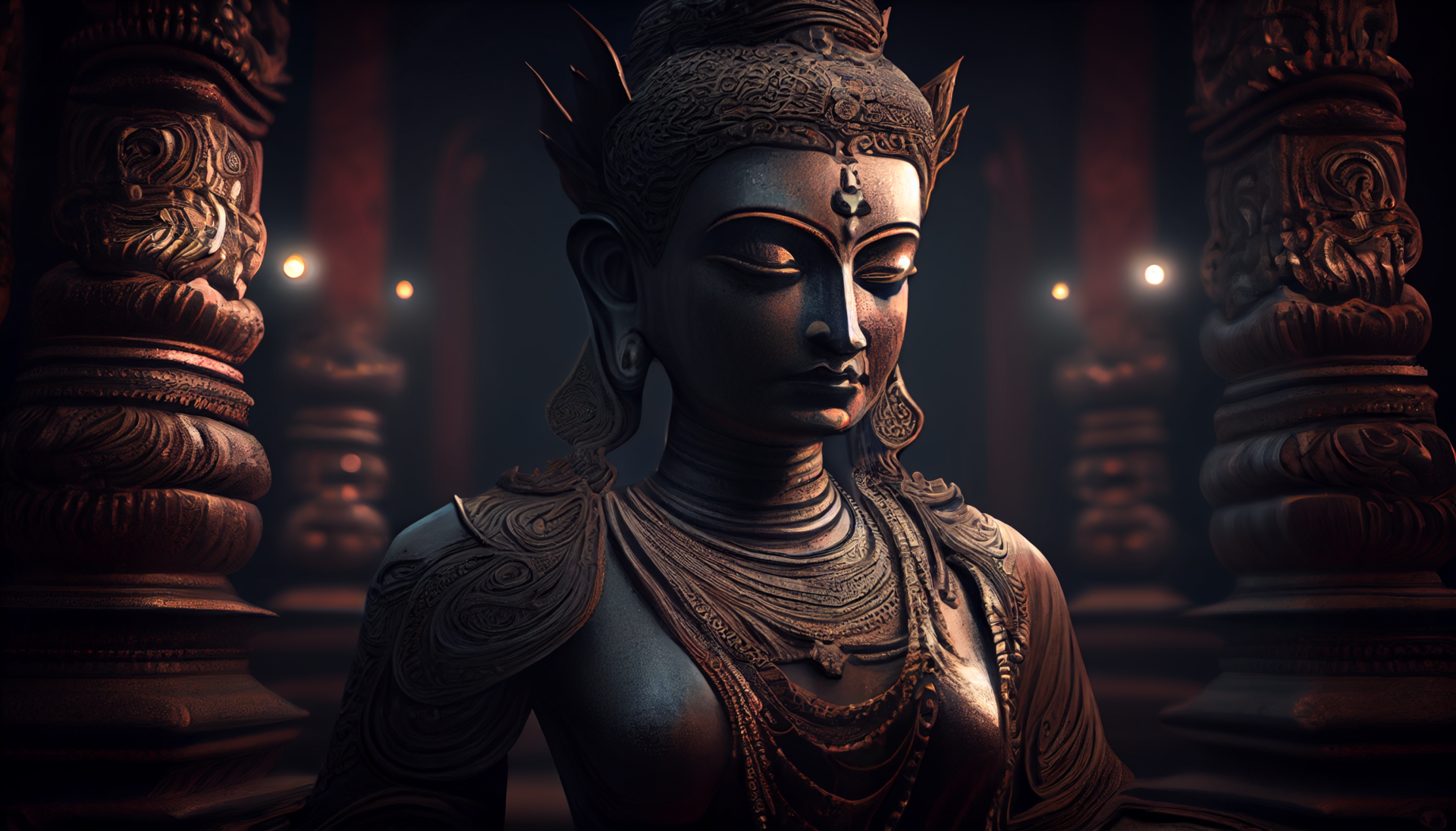 Transform Your Screen with Buddha Meditation Backgrounds