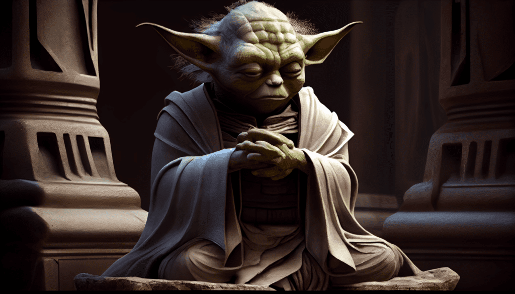 Experience the Force with These Stunning Star Wars Yoda Wallpapers