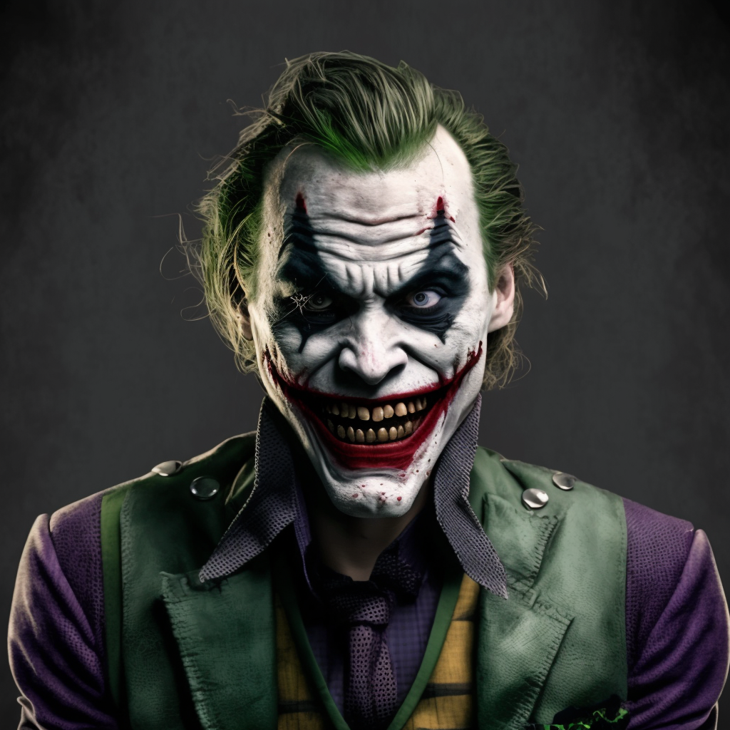 Experience the Insanity of The Joker in Hyperreal 8K Detail