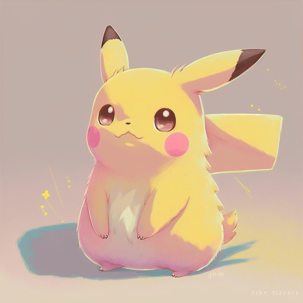 Charming Pikachu HD Wallpaper