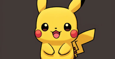 adorable pikachu logo