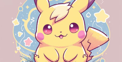 Adorable Kawaii Pikachu Wallpaper