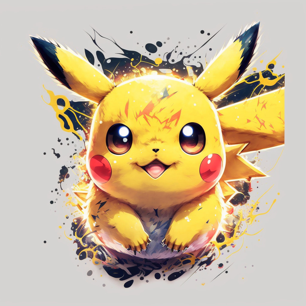 Charming Pikachu: The Movie Logo