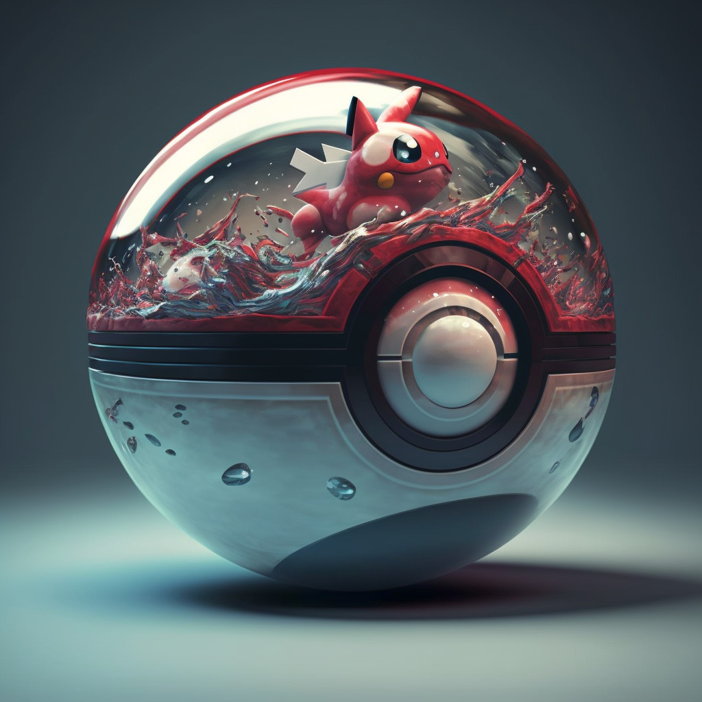 Iconic Pokémon Pokeball Logo