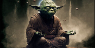 Yoda meditation 4K